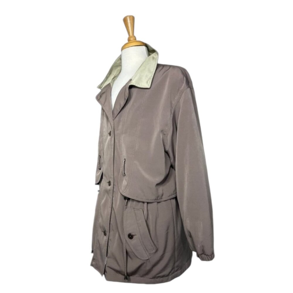 Braetan Authentic Outerwear Womens Medium Utility Lightweight Jacket Zip Up Sz M - Picture 3 of 12